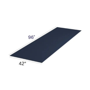 Shaker Navy Blue Finished Plywood Island Panel