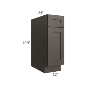 Shaker Espresso Base Cabinet with Single Door & Drawer
