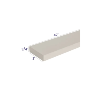 Charleston White - Wall Filler - 3"W X 42"H