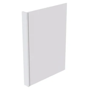 White Shaker Dishwasher Return Panel
