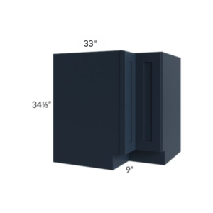 Shaker Navy Blue Easy Reach Base Cabinet