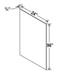 White Shaker Shelf Board