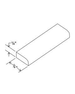 White Shaker Scribe molding