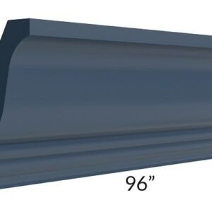 Shaker Navy Blue Crown Molding
