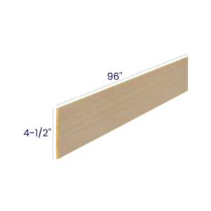 Slim White Oak Toe Kick