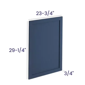 Shaker Navy Blue Base Decorative Door Panel