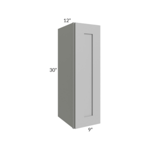 Shaker Gray 30″ H Single Door Wall Cabinet