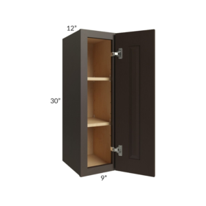 Shaker Espresso 30″ H Single Door Wall Cabinet
