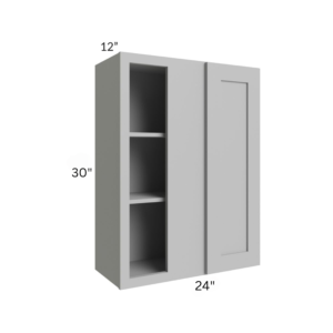 Shaker Gray 30″ H Wall Blind Cabinet