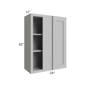 Shaker Gray 42″ H Wall Blind Cabinet