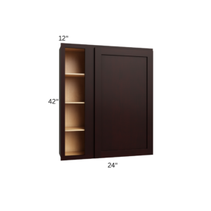 Shaker Espresso 42″ H Wall Blind Cabinet