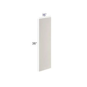 Charleston White - Wall Skin Panel - 15"W x 36"H x 1/4"D